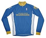 NBA Golden State Warriorsメンズ長袖Away Cycling Jersey L