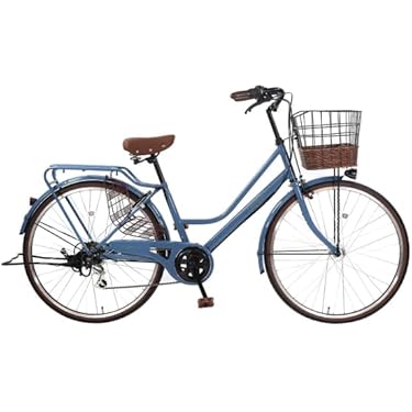 レディースシティサイクル ネイビー 前カゴ付き(2024年製) レディースシティサイクル ネイビー 前カゴ付き(2024年製) 楽天