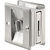 Prime-Line Products N 7161 Pocket Door Privacy Lock with Pull, Satin Chrome Prime-Line Products [並行輸