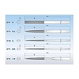 AXEL(アクセル):ダイヤモンドヤスリ　鉄工5本組 STF-1.2