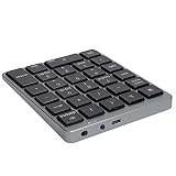 Bluetooth テンキーパッド テンキーパッド 充電式 アルミ合金 ABS 3.0 ワイヤレス メカニカル テンキーパッド ノート デスクトップ Cfor OMPuter アクセサリ