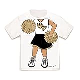 UCF Knights Heads Up 。Cheerleaderベビー/幼児用Tシャツ( 4t )