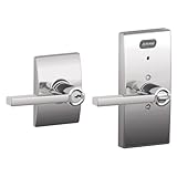 Schlage fe51 Lat 625 CEN内蔵アラーム、世紀コレクションLatitudeキー付きエントリーレバードアロック Keyed Entry with Built-in Alarm_Lat