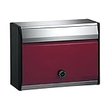 ナスタ　集合住宅低層用ポスト　KS-MB34S-L-BD　前入前出タイプ　【郵便ポスト】 ボルドー