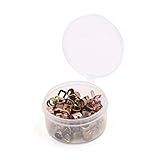 uxcell スプリング式ホースクリップ 7mmの直径スプリングクリップ 燃料 オイル ウォーターホース クリップ パイプ チューブ クランプ ファスナー 40個入り