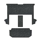 【YMT】40系新型アルファード / ヴェルファイア専用 2NDラグマット サイドプロテクトver. ＋3RDラグマット＋2列目通路マット(M/Lサイズ） YMTシリーズ (M, ダークグレー)