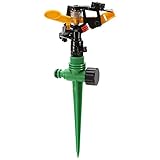 芝生スプリンクラー 360度回転可能　ガーデンスプリンクラー　散水機 万能散水用具　 散水ノズル　水やり　園芸 ガーデンニング 芝生 ガーデン灌漑システム