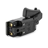 uxcell トリガースイッチ　日立C9丸鋸用　AC 250V 10A DPST オンロック　8.3 x 5.5 x 2.2cm