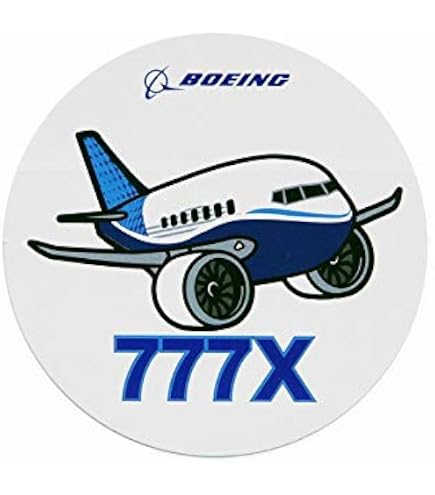 Amazon | (ボーイング) Boeing 747-8 Pudgy Sticker 飛行機 ステッカー