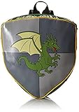 Kidorable Dragon Knight Backpack, Grey/Green, One Size [並行輸入品]