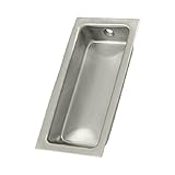 Deltana FP227U15 Large 35/8-Inch x 13/4-Inch x 1/2-Inch Solid Brass Flush Pull by Deltana