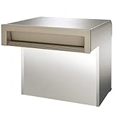 郵便ポスト SOV1型 アーバングレー 埋込式 2ブロック 首長150mm SOV-N150W-MUC 三協アルミ