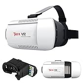 Tera® VRBOX バーチャルリアリティ 仮想現実 3D グラス メガネ スタイル ヘッドセット VRボックス ゲーム 映画 ビデオ スマートフォン向け iPhone