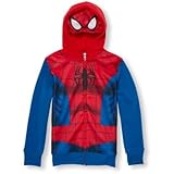 THE CHILDREN'S PLACE(ザ・チルドレンズプレイス) スパイダーマンフルジップマスクフード レッド アウターパーカー 10～12歳【並行輸入】