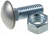 10 7 / 16 – 14 x1 – 1 / 4 "ステンレスキャップ)バンパーボルト&ナット