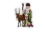 Sticker Shop Haru イラストステッカー 七福神 【寿老人様】 13cm