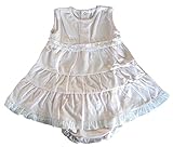 Kissy Kissy Premier baby-girls Infant Flutterノースリーブドレスwithおむつカバー カラー: ピンク