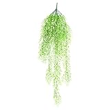 Cozyrom 115cm 人工観葉植物 柳の枝 壁掛け 造花 シミュレーションの柳　結婚式 　誕生日　卒業式　部屋　飾り (H03)