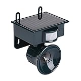 Acogedor　害虫駆除装置　超音波害虫撃退器　動物撃退器　ソーラーパワード給電　猫や犬やネズミなどを駆除する　ブラック