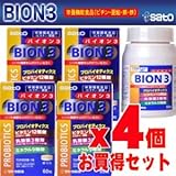 BION(バイオン)3 60粒×4個セット (4987316081861)
