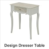 完成品 うづくり風の仕上げのデザイン ドレッサーテーブル