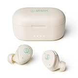 オーディオテクニカミミオ MIMIO ASSIST ONE ヒアリングアシストイヤホン 集音性能 アプリ対応 ハウリング抑制 イコライザー設定 Bluetooth5.3 フルワイヤレスイヤホン型 ノイズキャンセリング 軽量 ながら聴き 両耳用 ATMM-SHD1BG ベージュ