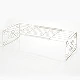 伸縮シューズラック クララ ホワイト