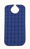 NRS Economy Clothing Protector Bib - Long - Blue by NRS Healthcare