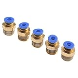 5本入り 空気圧継手 空気圧 ストレート プッシュイン スタッド 継手 コネクタ エアウォーター PC4-02