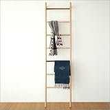ナチュラルウッドのラダーハンガー Ｌ [map6294]