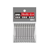 アネックス(ANEX) ハイパービット 両頭 +2・-6×65 100本入 AH-14M