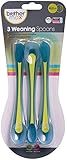 Brother Max Weaning Spoon Set x 3 - Blue/Green