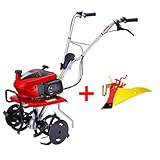 [メンテナンス3点セット付き]ホンダ 耕運機 こまめ F220 ニューイエロー培土器セット