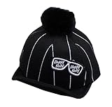 スタイリッシュなベビーウールキャップキッズ暖かい冬野球帽メガネブラック