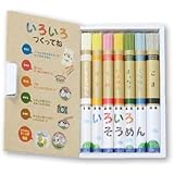 いろいろそうめん 子供 景品 お土産 クレヨン風 パーティー 50グラム (x 7)