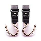 Think King シンキング ベビーカー用荷物フック アルミ マイティ バギーフック 2個セット ゴールド