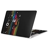 MacBook Air 13インチ 2022～2025 M2 / M3 / M4 用 スキンシール モデル A2681 / A3113 / A3240 igsticker マックブック エア Mac 13" inch 用シール フィルム ステッカー 006275 カラフル 模様