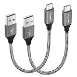 USB Type C ケーブル【ピンク 0.9m 2本】etguuds 3A急速充電 QC3.0 コード タイプc ケーブル 高速データ転送 cタイプ 高耐久ナイロンSwitch、Xperia XZ3 XZ2 XZ、Galaxy S20 S10 S9 A20 A21 Note 10 9 8、LG、Xiaomi, その他Android USB-C機器対応