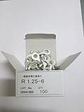 冨士端子工業 圧着端子 1000個入 1.25-6