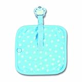 Baby Boum Soft Soother Holder cum Comfort and Security Blanket (Turquoise) by Baby Boum