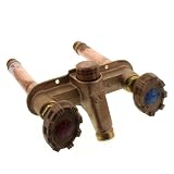 モデル22 4 "長、1 /2 " MPT x 1 /2 " Female汗Inletホット&コールドanti-siphon壁蛇口W/メタルハンドル