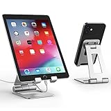 ZENLO タブレットスタンド ipadスタンド スマホスタンド タブレット置き台 アルミ合金 スタンド 両用 タブレットスタンド 折りたた