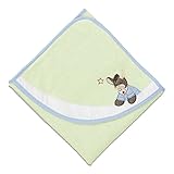 Sterntaler 16214 - Hooded Towel 100x100 cm Emmi light green (new) by Sterntaler