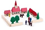 木製 積み木 チャーチ 教会 EGM510900