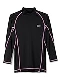 FILA(フィラ) 水陸両用スポーツインナー 長袖 ハイネック コンプレッションシャツ UVカット ドライ 445406K 445406K BPL BPL L レディース