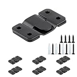 6組セット 金具 フォトフレーム 額縁 壁掛け 額縁吊金具 Zクリップインターロック設計 ステンレス製 壁掛けフック 連結フォトフレームブラケット 吊り下げ金具 額縁フック 壁掛け フック 掛け時計 絵画 額縁 時計 吊り下げ金具 写真フレーム 装飾アイテム 鏡固定 木製工芸品 掛け服掛けに適用 目立たない 石膏ボード・木壁対応 安全耐荷重20KG ブラック5.4×3cm