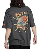 [ウィゴー] Tシャツ 半袖 別注 TOM&JERRY×WARNER 半袖Tシャツ プリント 服 夏服 トップス ゆったり ストリート ギフト プレゼント 春 夏 秋 メンズ L 柄1