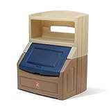 ステップ2 ストレージチェスト タン×ブルー 子供用おもちゃ箱 本棚 838600 STEP2 [並行輸入品]