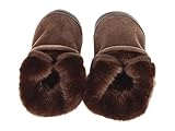 [ロビーズ] Robeez Cozy Ankle Bootie Bootie (Infant/Todder) シューズ Brown 6-12 Months (US 2.5 Infant - 4 Tod