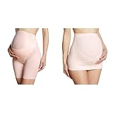 【セット買い】 ワコール マタニティ 帯祝いセット Mサイズ 産前ボトム (SP) + 腹帯 M~L (PI)